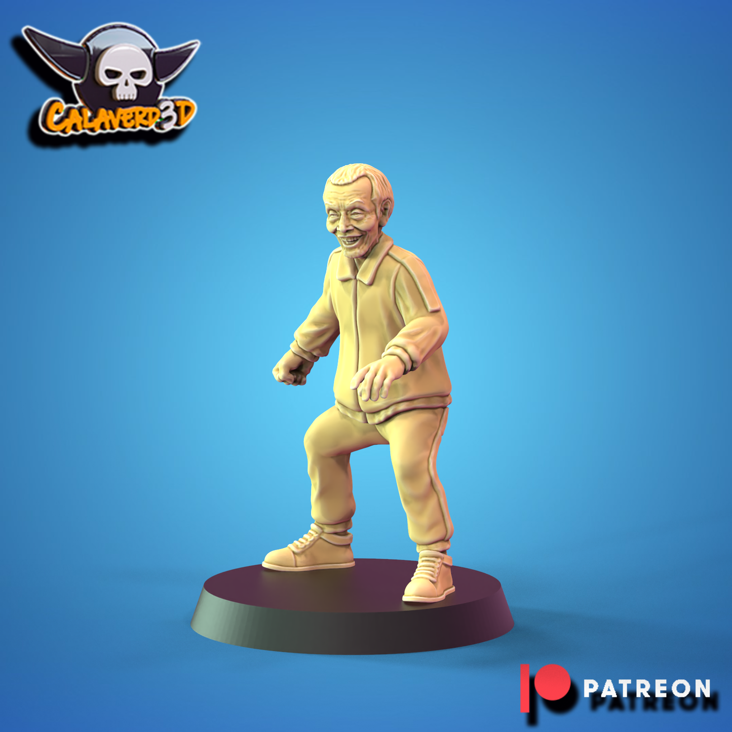 Squid Game Human Fantasy Football Team 16 High Quality Miniatures Calaverd3D