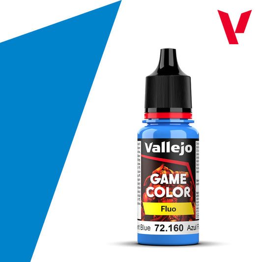 Fluorescent Blue bottle