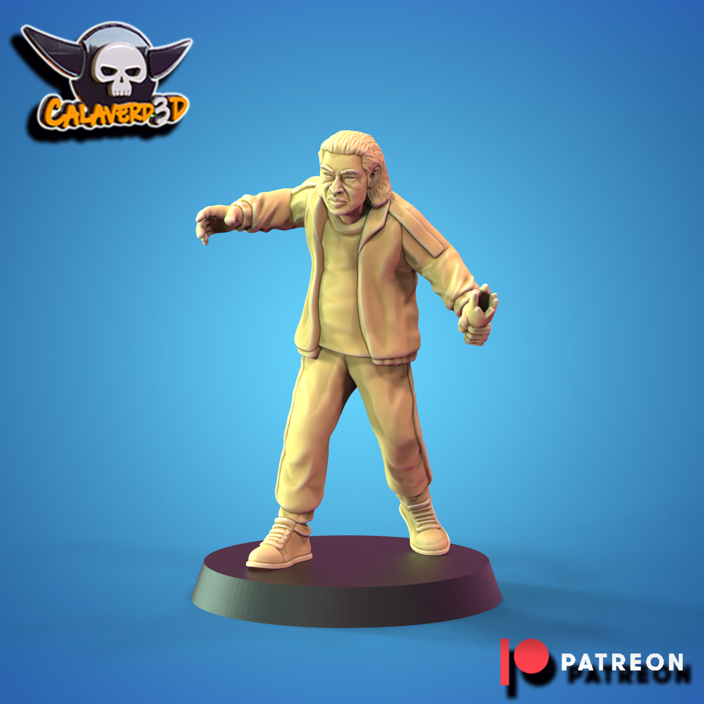 Squid Game Human Fantasy Football Team 16 High Quality Miniatures Calaverd3D