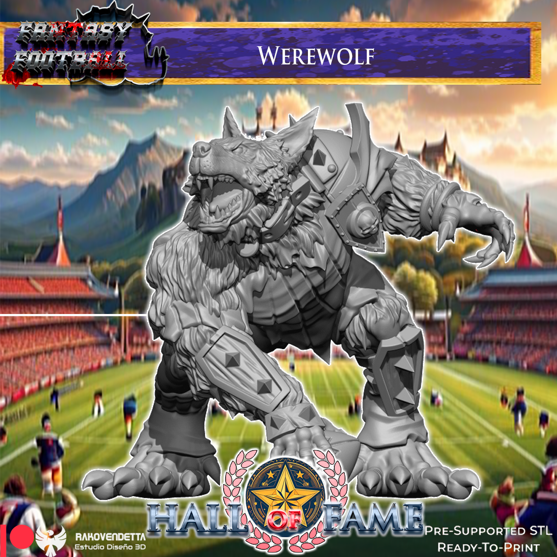 Hall of Fame 6 - Star Players Bundle High Quality Miniatures Rakovendetta