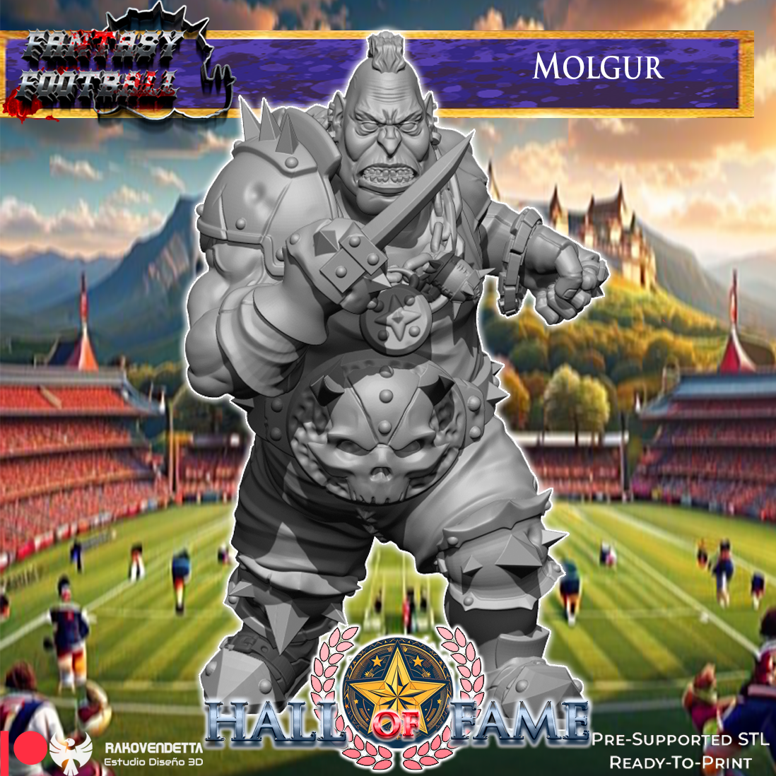 Hall of Fame 6 - Star Players Bundle High Quality Miniatures Rakovendetta