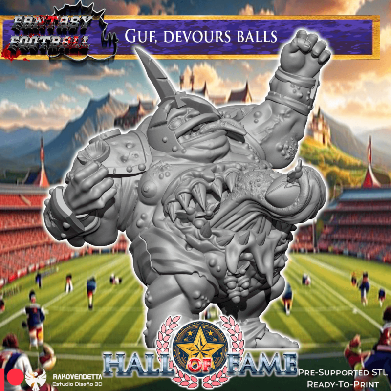 Hall of Fame 3 - Star Players bundle for Fantasy Football Miniature Game Rakovendetta