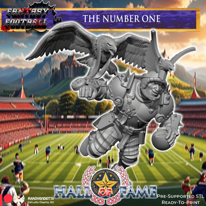 Hall of Fame 3 - Star Players bundle for Fantasy Football Miniature Game Rakovendetta