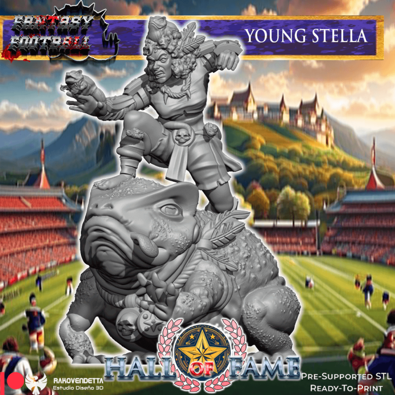 Hall of Fame 3 - Star Players bundle for Fantasy Football Miniature Game Rakovendetta