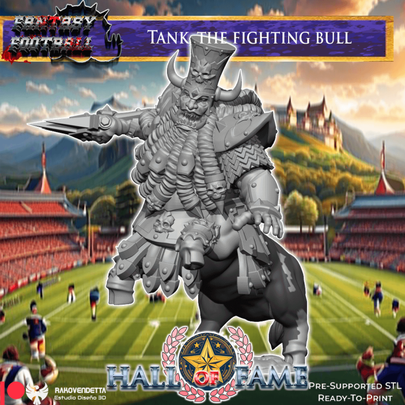 Hall of fame 4 - Star Players for Fantasy Football Miniature Games Rakovendetta