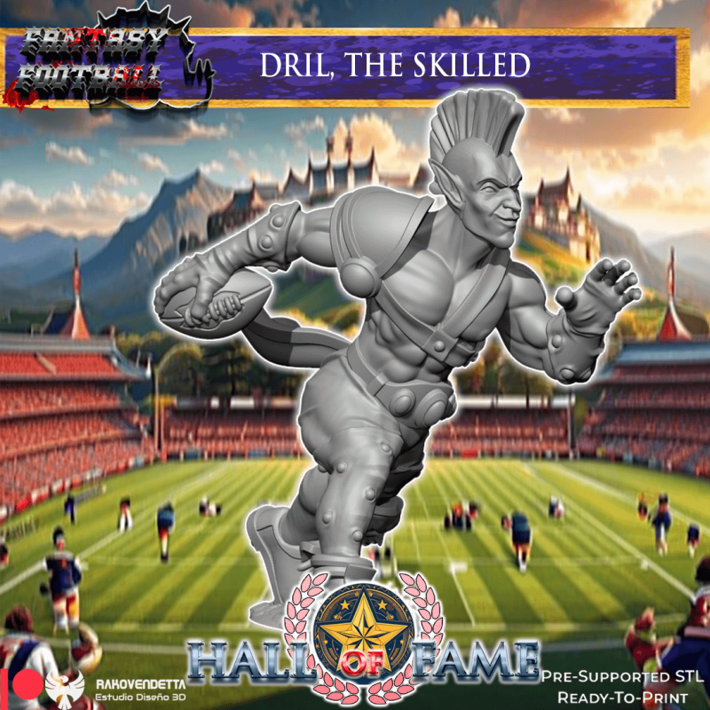 Hall of fame 4 - Star Players for Fantasy Football Miniature Games Rakovendetta