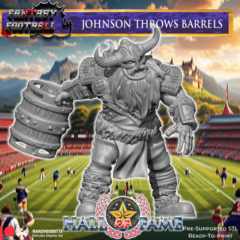 Hall of fame 4 - Star Players for Fantasy Football Miniature Games Rakovendetta