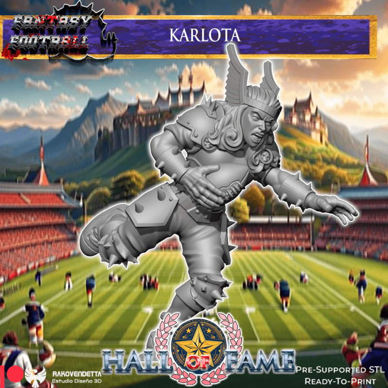 Hall of fame 4 - Star Players for Fantasy Football Miniature Games Rakovendetta