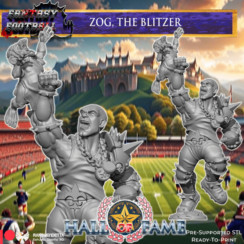 Hall of fame 4 - Star Players for Fantasy Football Miniature Games Rakovendetta