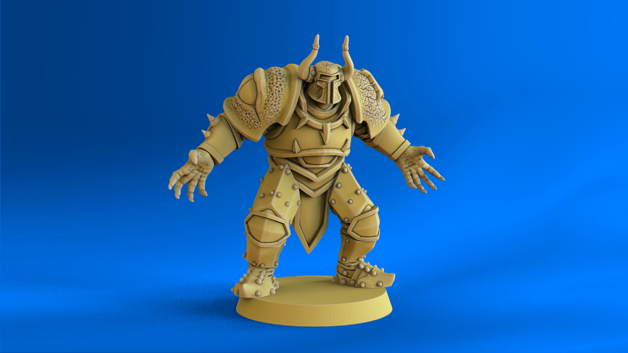 Servant of Chaos – 19 High-Quality 3D Print Chaos Chosen Miniatures | Blood Fantasy Football Bowl | Calaverd3D