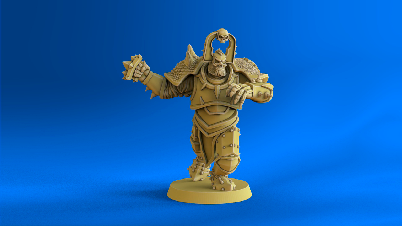 Servant of Chaos – 19 High-Quality 3D Print Chaos Chosen Miniatures | Blood Fantasy Football Bowl | Calaverd3D