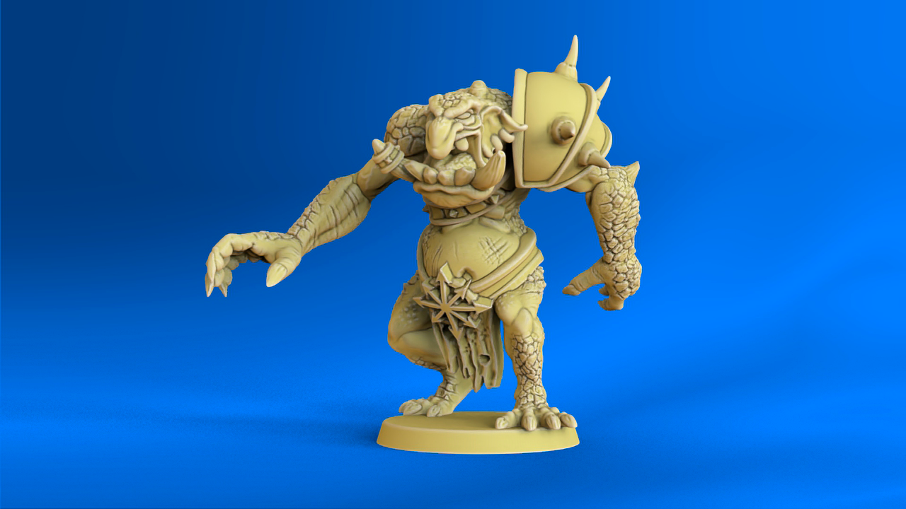 Servant of Chaos – 19 High-Quality 3D Print Chaos Chosen Miniatures | Blood Fantasy Football Bowl | Calaverd3D