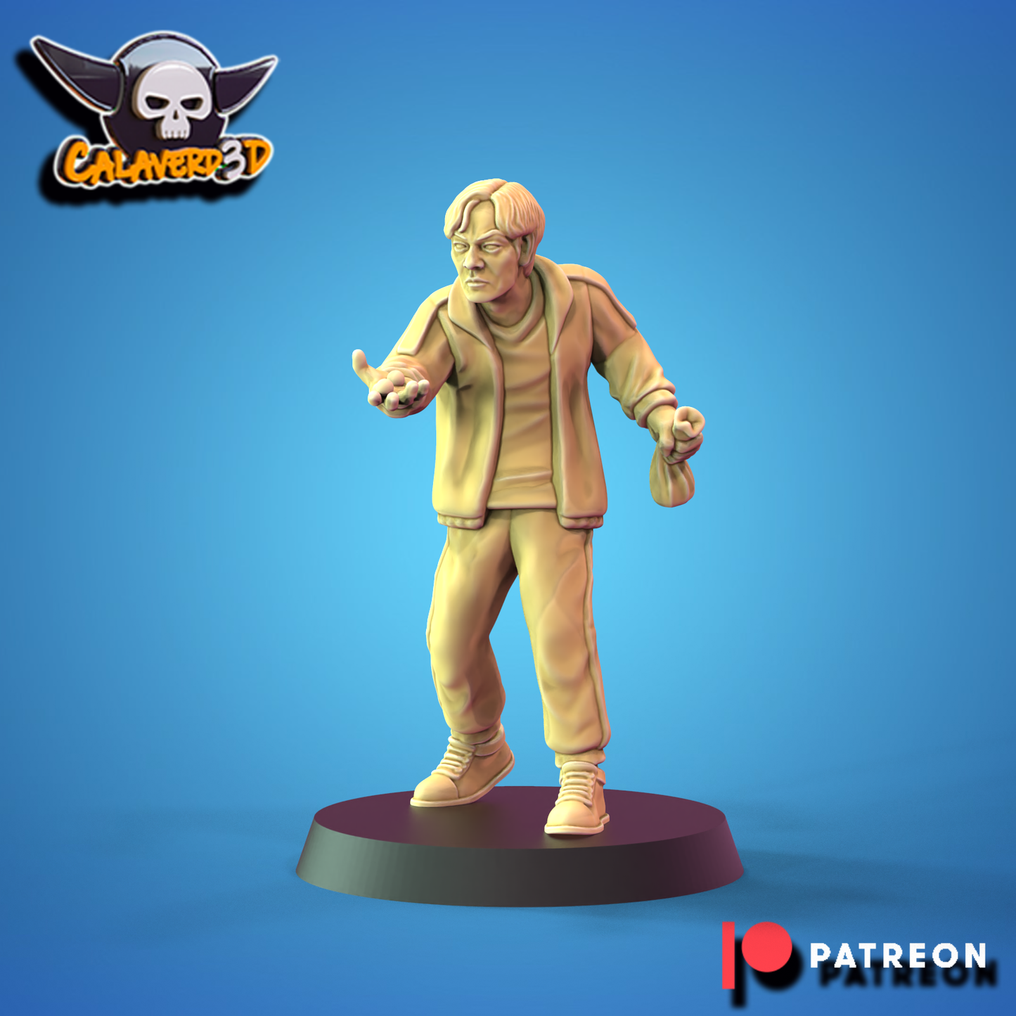 Squid Game Human Fantasy Football Team 16 High Quality Miniatures Calaverd3D