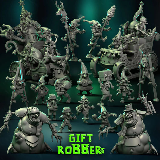Gift Robbers Snotlings Fantasy Football Team 17 High Quality Miniatures Punga Miniatures