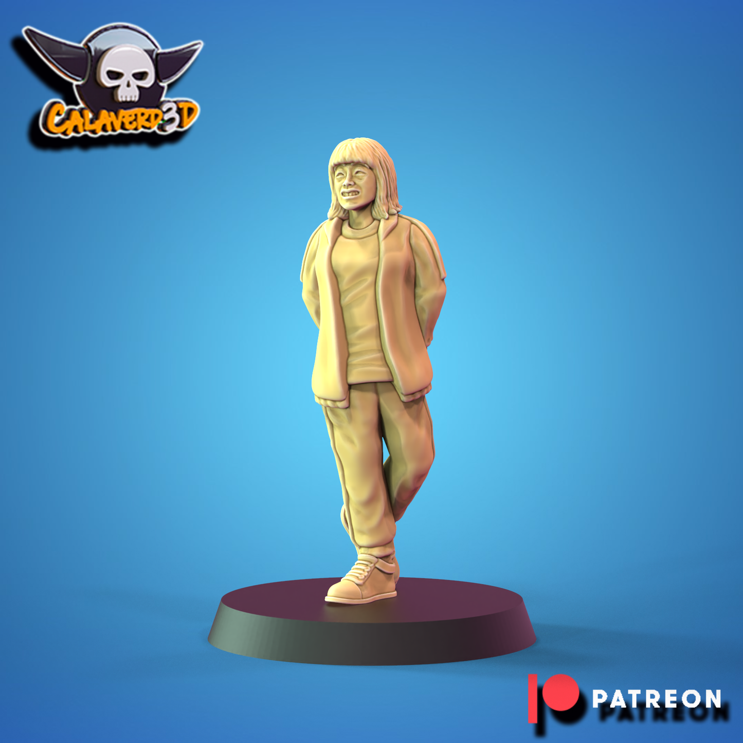 Squid Game Human Fantasy Football Team 16 High Quality Miniatures Calaverd3D