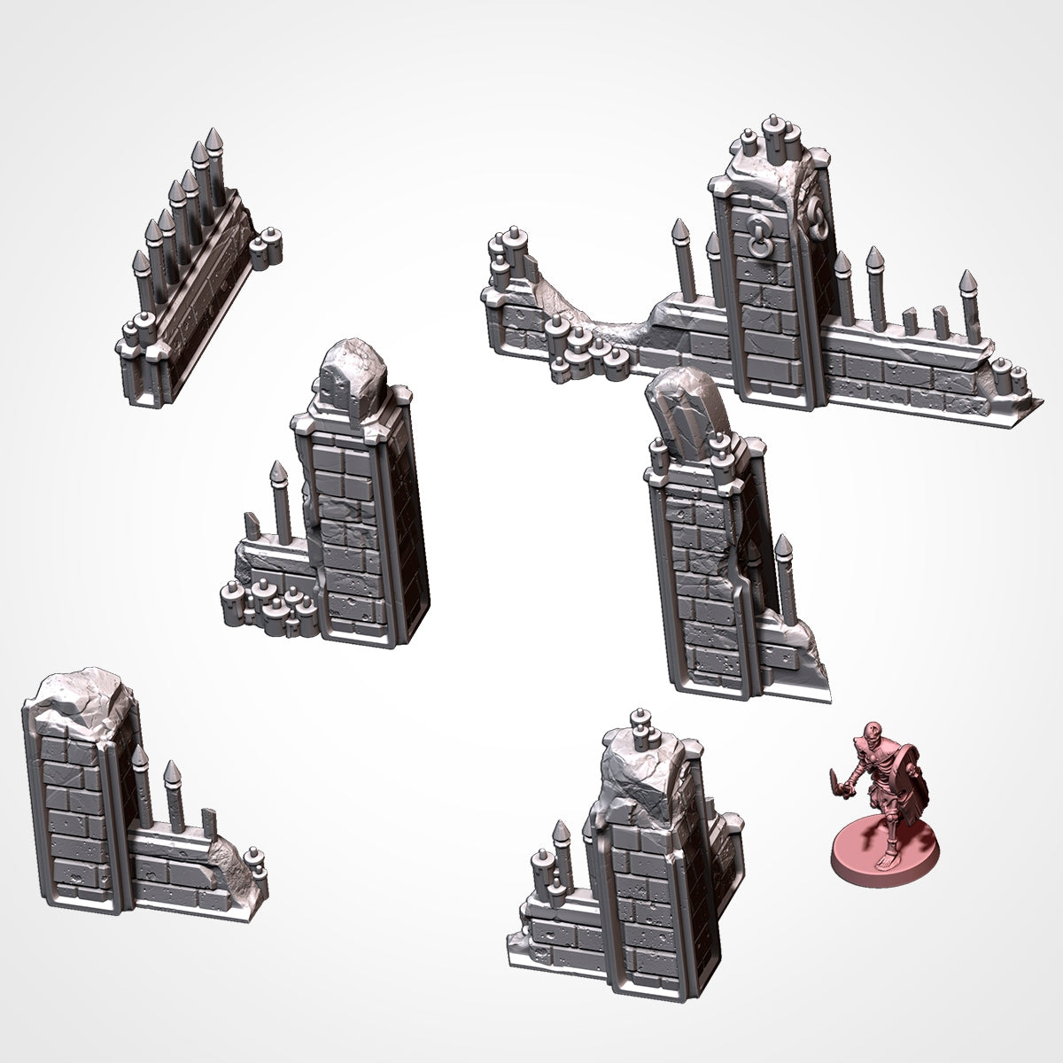 Graveyards - Perfect Warhammer 40k Age of Sigmar Terrain Tabletop Mordheim Scenery Wargame Txarli Factory (Copy)