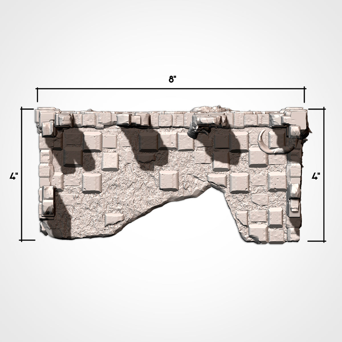 Castle Ruins Terrain – Epic Fantasy Scenery for Warhammer, D&D, and Tabletop Wargames Txarli Factory
