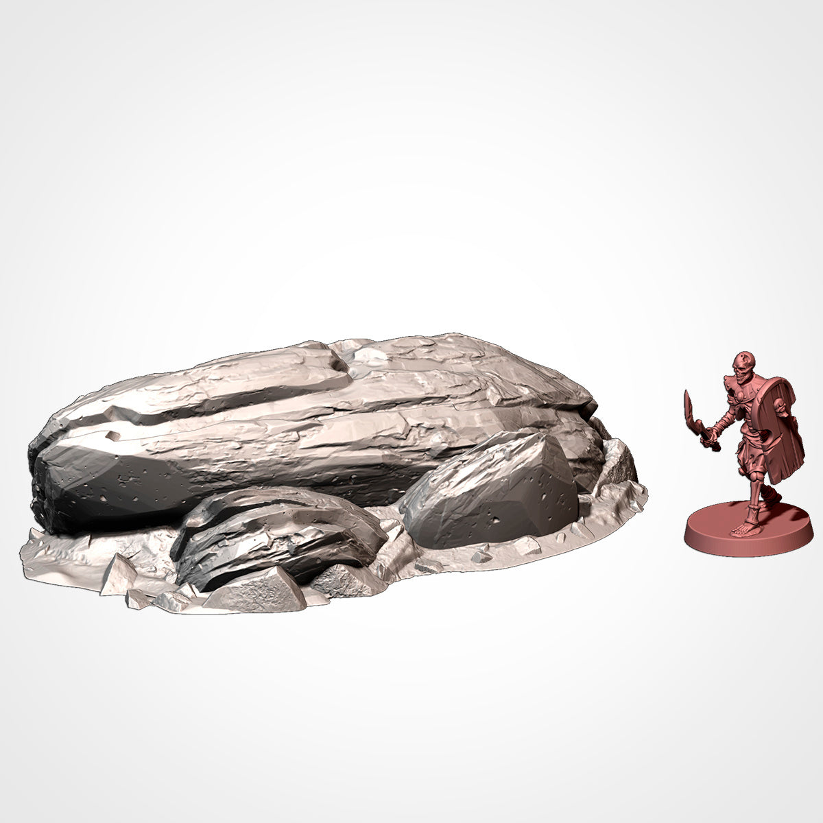 Fantasy Rock Terrain Set – Txarli Factory Designed Scenery for DnD, Warhammer, and Tabletop Wargames Txarli Factory