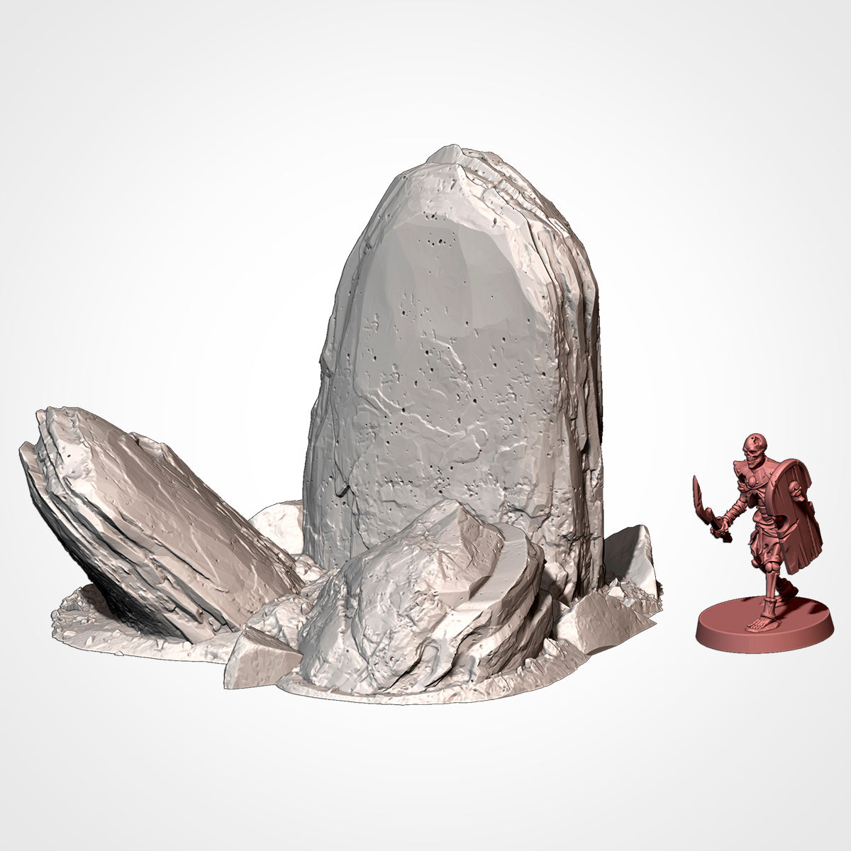 Fantasy Rock Terrain Set – Txarli Factory Designed Scenery for DnD, Warhammer, and Tabletop Wargames Txarli Factory