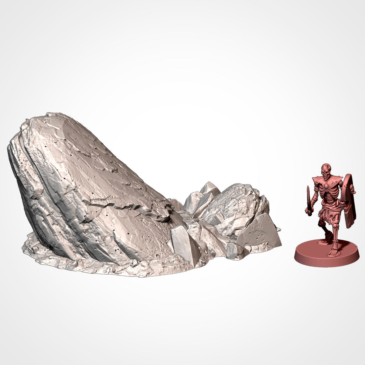 Fantasy Rock Terrain Set – Txarli Factory Designed Scenery for DnD, Warhammer, and Tabletop Wargames Txarli Factory