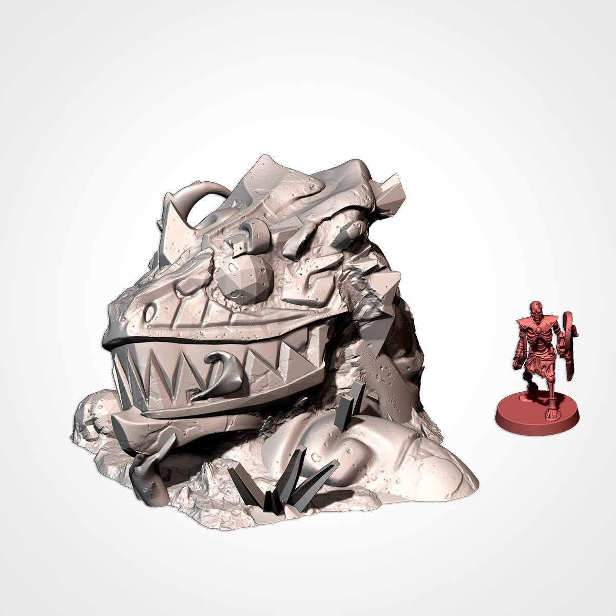 Aztec Ruins Terrain – Ancient Jungle Scenery for Fantasy Skirmish Games & Dungeons and Dragons Txarli Factory