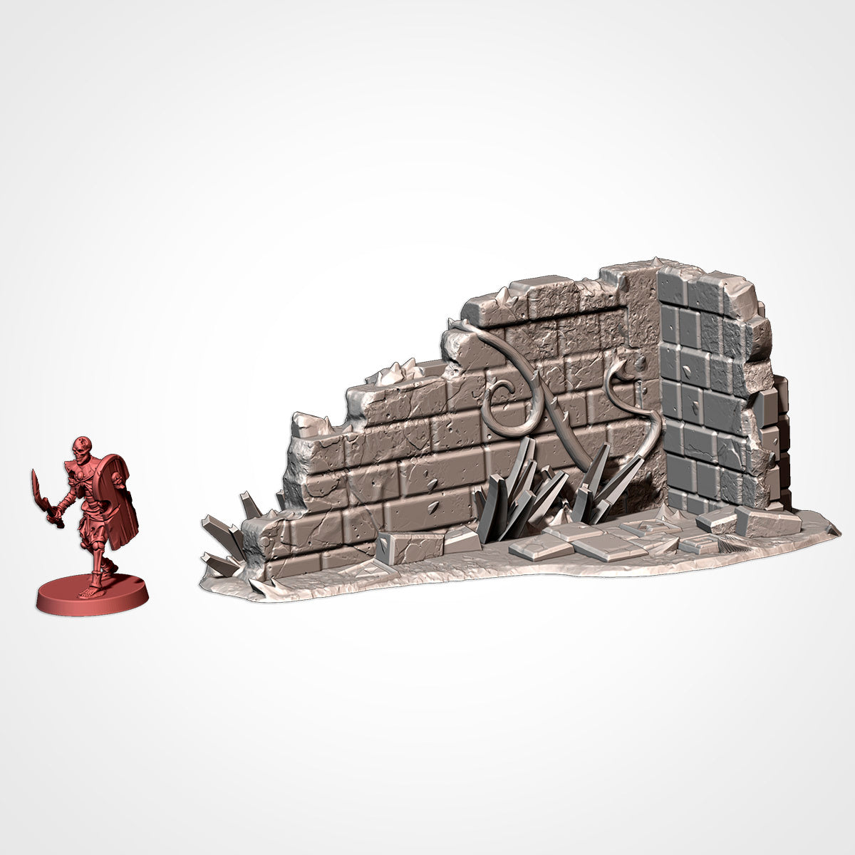 Aztec Ruins Terrain – Ancient Jungle Scenery for Fantasy Skirmish Games & Dungeons and Dragons Txarli Factory