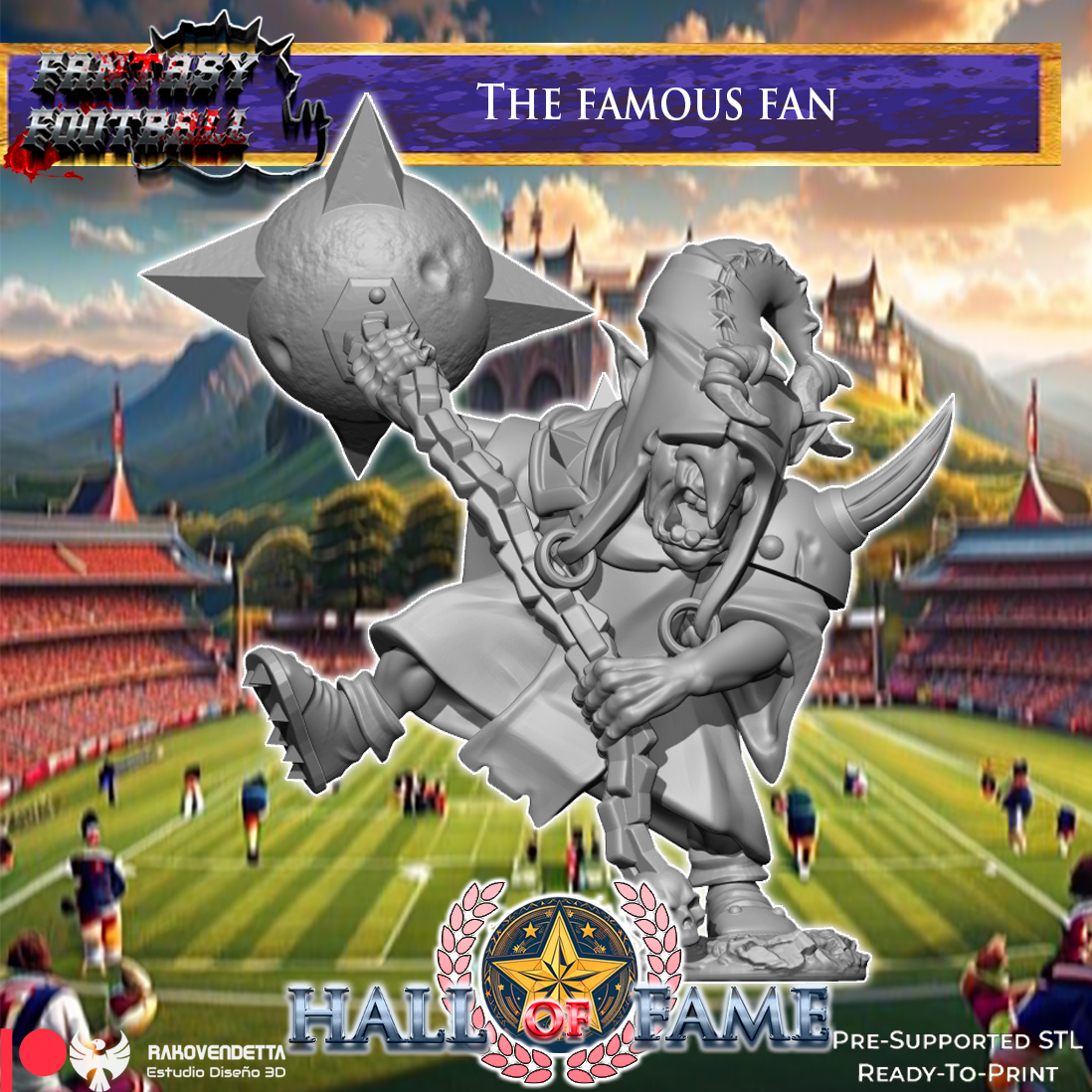 Hall of Fame 6 - Star Players Bundle High Quality Miniatures Rakovendetta