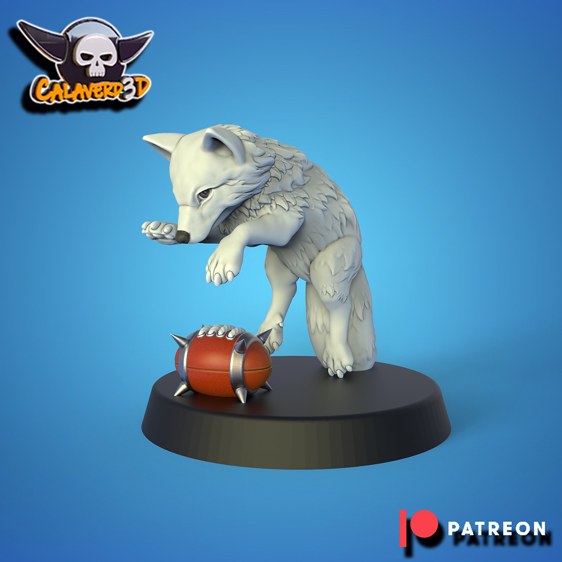 Santa´s little helpers Gnome team for Fantasy Football Miniatures Game Calaverd3D