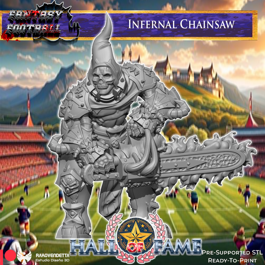 Hall of Fame 6 - Star Players Bundle High Quality Miniatures Rakovendetta