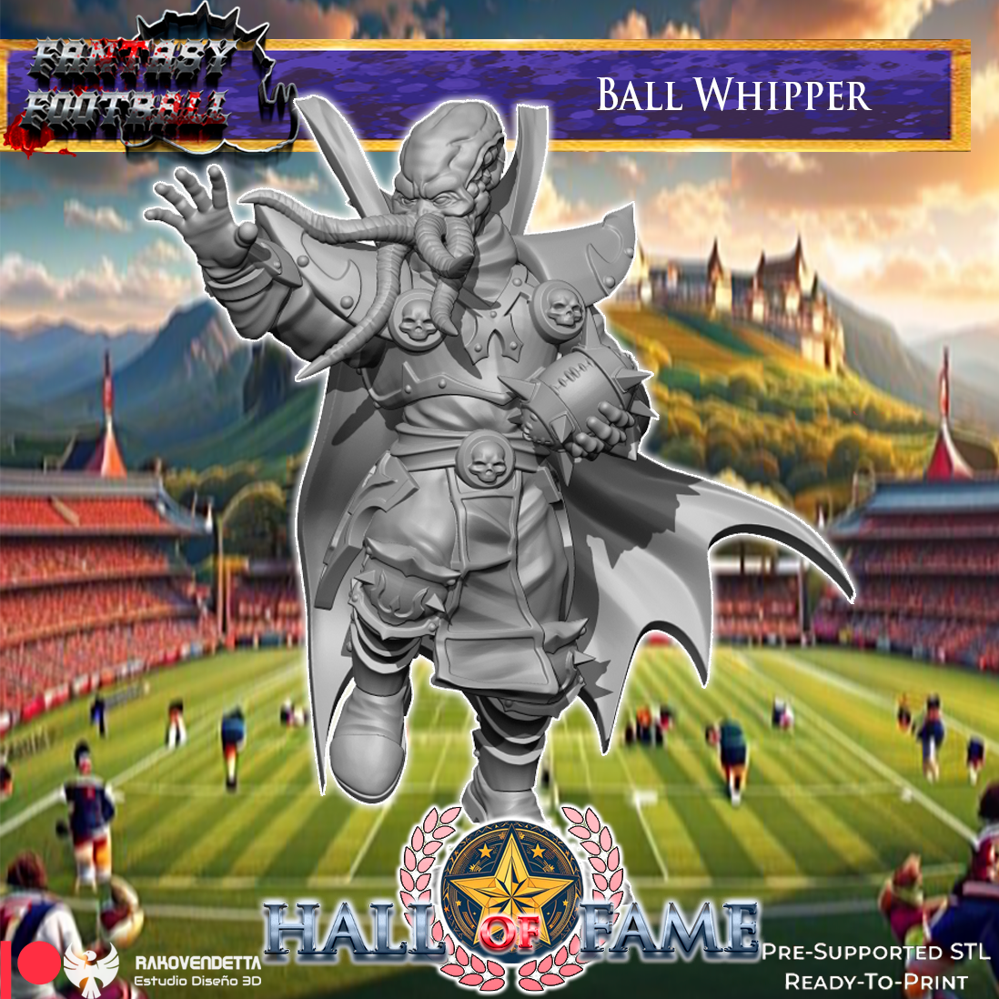 Hall of Fame 6 - Star Players Bundle High Quality Miniatures Rakovendetta