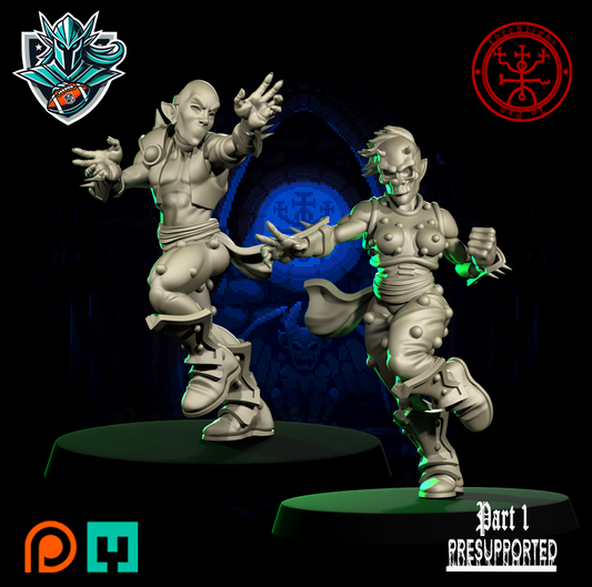 The Pro Eleven Alliance Team for Fantasy Football Miniature Tabletop Game Torchlight Models