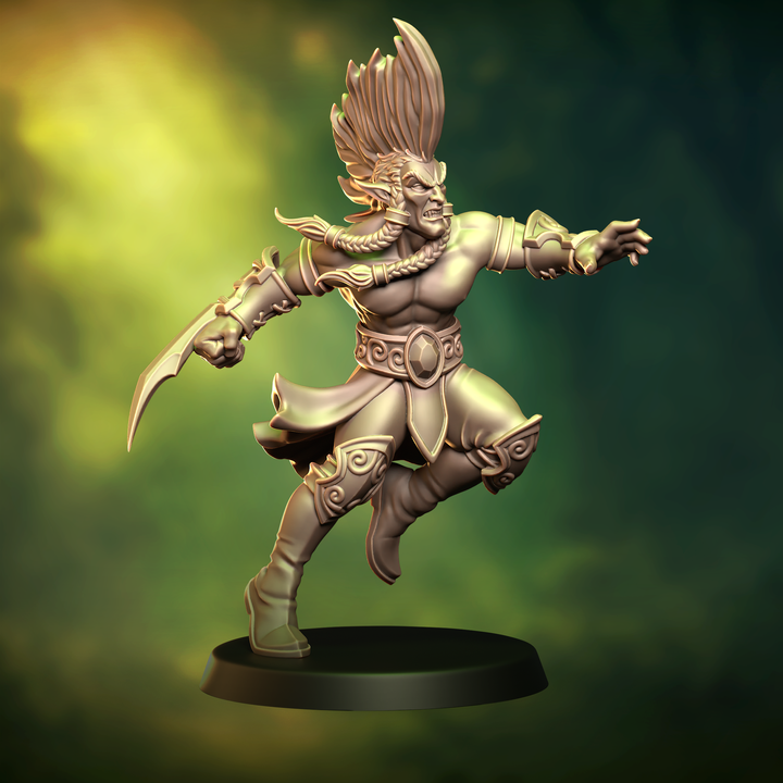 Star Players for Fantasy Football Miniature Tabletop Game Punga Miniature - TheMajorLab