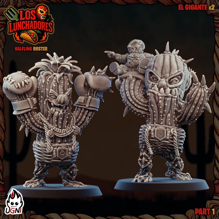 Los Lunchadores (Gnome Version) – Gnome – High Quality Miniatures for Fantasy Football Game – UGNI Miniatures