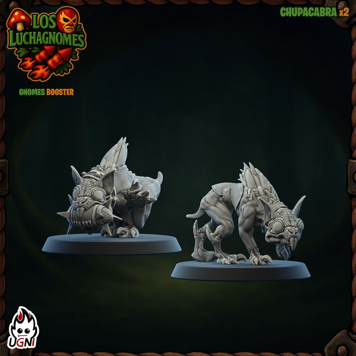 Los Lunchadores (Gnome Version) – Gnome – High Quality Miniatures for Fantasy Football Game – UGNI Miniatures