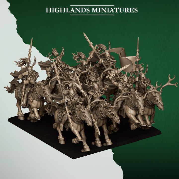 Feral Riders - Highlands Miniatures - Highlands Miniatures
