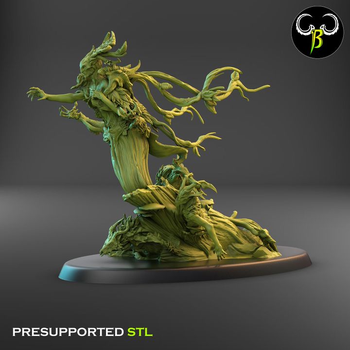 Forest awakener - Wood Elves - Feral Elves - Highlands Miniatures