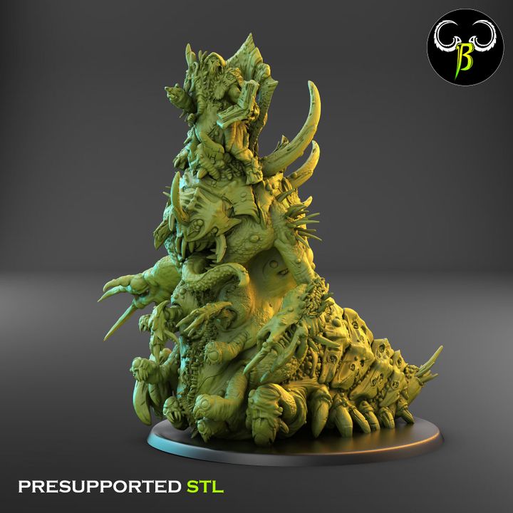 Rotcrawlers Squad (2 Models) by Clay Beast Creations | Chaos Horror Miniatures for Dark Fantasy Wargames