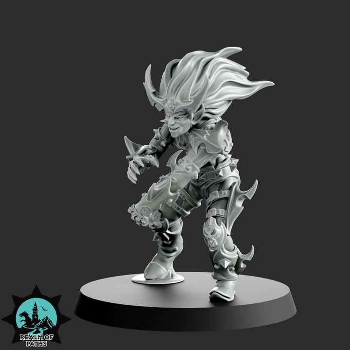 The Blood Moon – Dark Elves – High Quality Miniatures for Fantasy Football Game – Realm of Paths