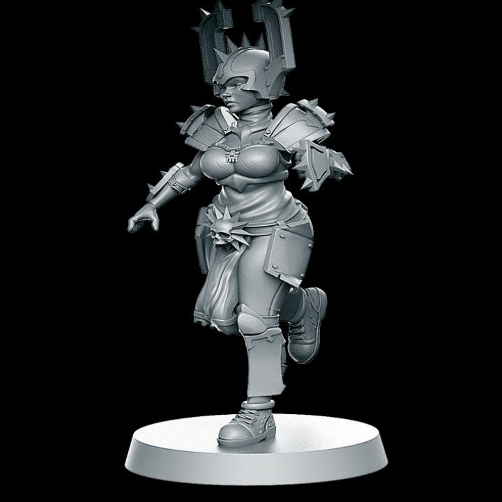 Slaughters Team - 16 High-Quality 3D Print Khorne Miniatures | Blood Fantasy Football Bowl | Mythbowl RN Estudio