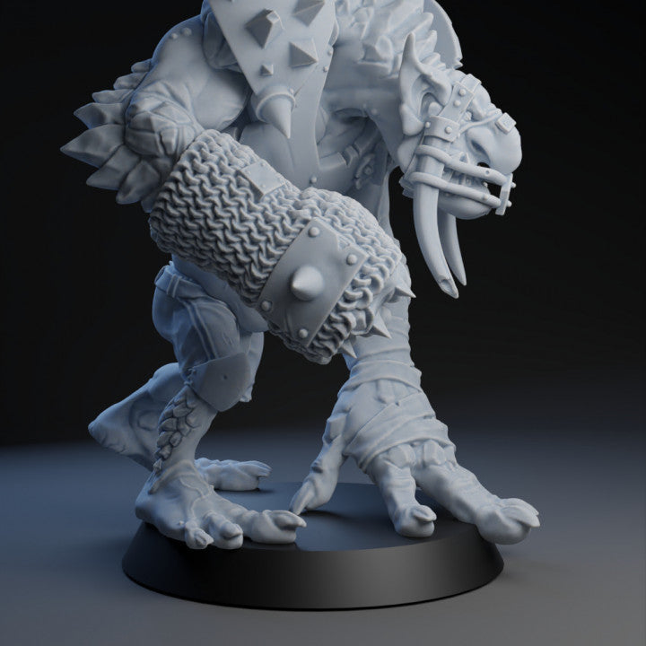 Troll Bruiser Fantasy Football star player Brutefun Miniatures - TheMajorLab