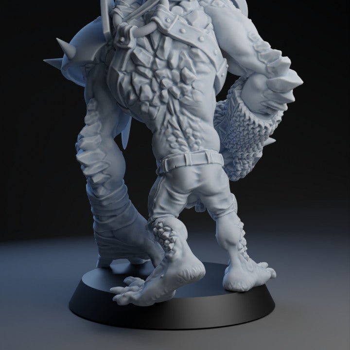 Troll Bruiser Fantasy Football star player Brutefun Miniatures - TheMajorLab
