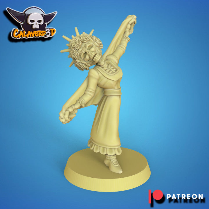 Dia de Muertos Team Undead Tomb Kings Fantasy Football Calaverd3D