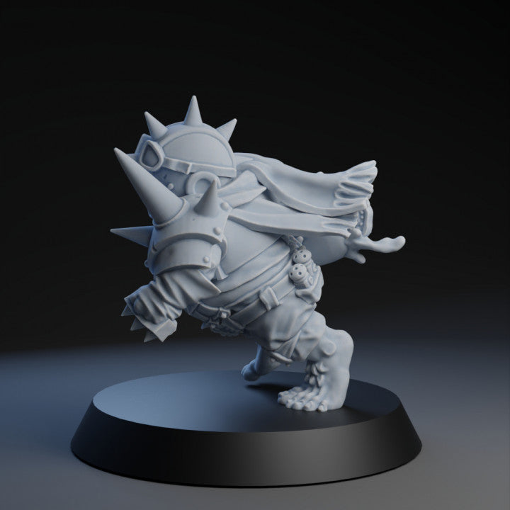 Halfling Bruiser Fantasy Football Star Player Brutefun Miniatures - TheMajorLab