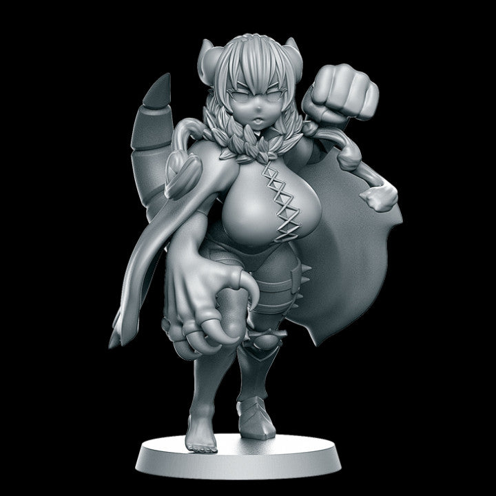 Slaughters Team - 16 High-Quality 3D Print Khorne Miniatures | Blood Fantasy Football Bowl | Mythbowl RN Estudio