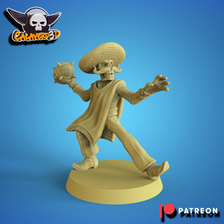 Dia de Muertos Team Undead Tomb Kings Fantasy Football Calaverd3D
