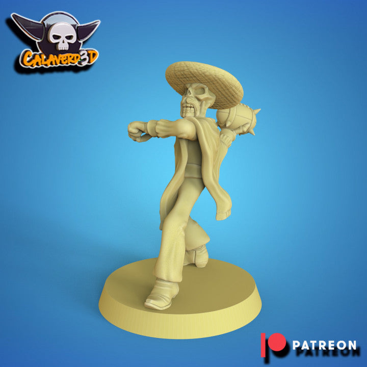 Dia de Muertos Team Undead Tomb Kings Fantasy Football Calaverd3D