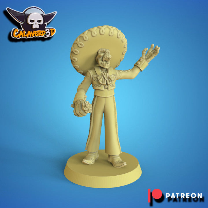 Dia de Muertos Team Undead Tomb Kings Fantasy Football Calaverd3D