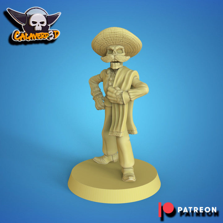 Dia de Muertos Team Undead Tomb Kings Fantasy Football Calaverd3D