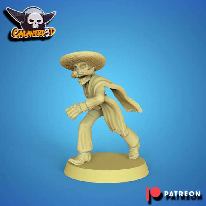 Dia de Muertos Team Undead Tomb Kings Fantasy Football Calaverd3D
