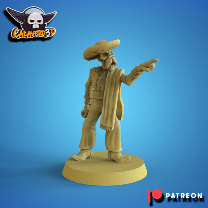 Dia de Muertos Team Undead Tomb Kings Fantasy Football Calaverd3D